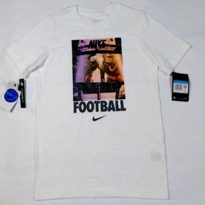 NIKE Boy's Football Graphic T-Shirt M NWT